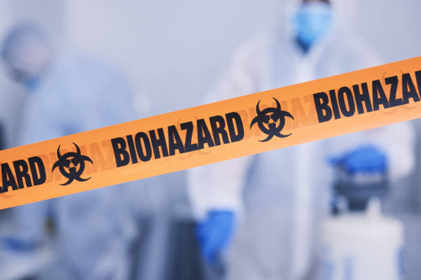 Professional Drug Lab Cleanup technician working in Cedar Springs, MI